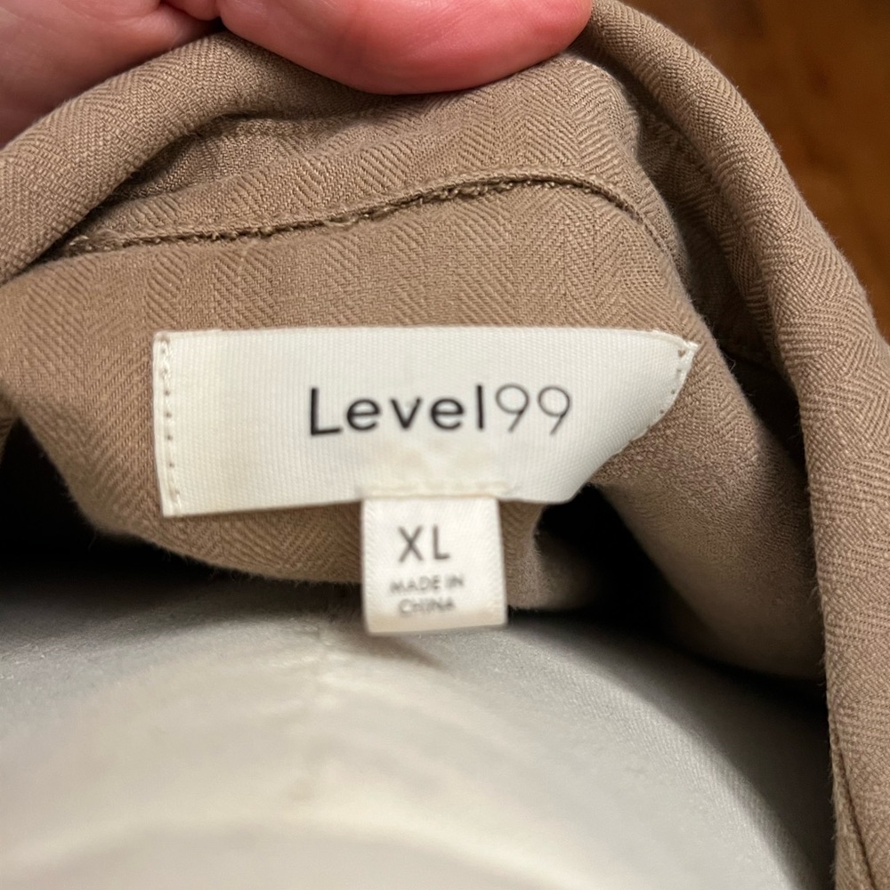 Evereve Level 99 Women's Khaki Utility Jacket - Picture 10 of 12